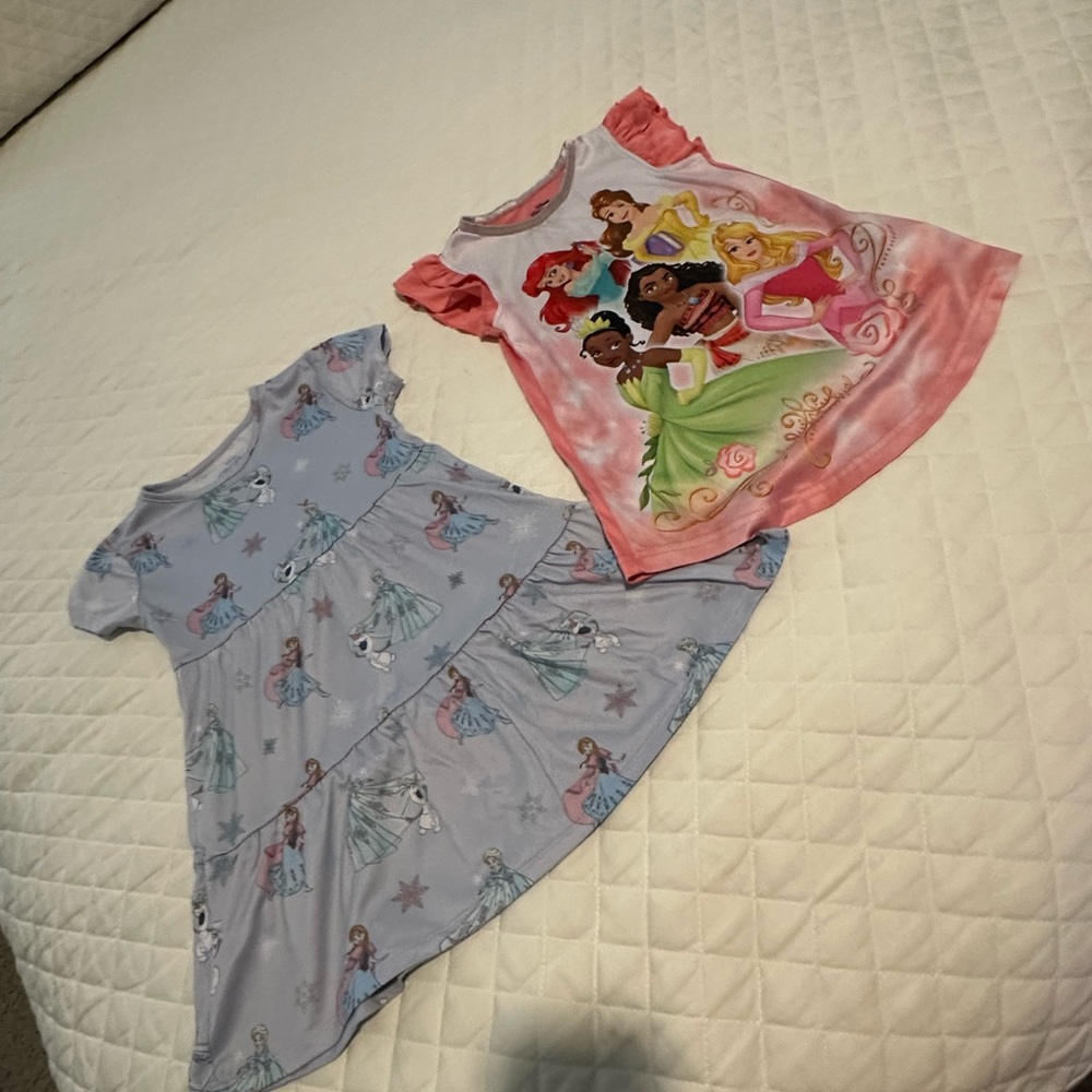 Toddler girl night gowns. Sold together as a set
